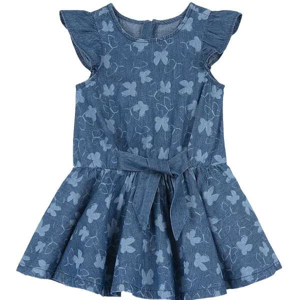 Vestiti|Chicco Vestito In Denim Leggero