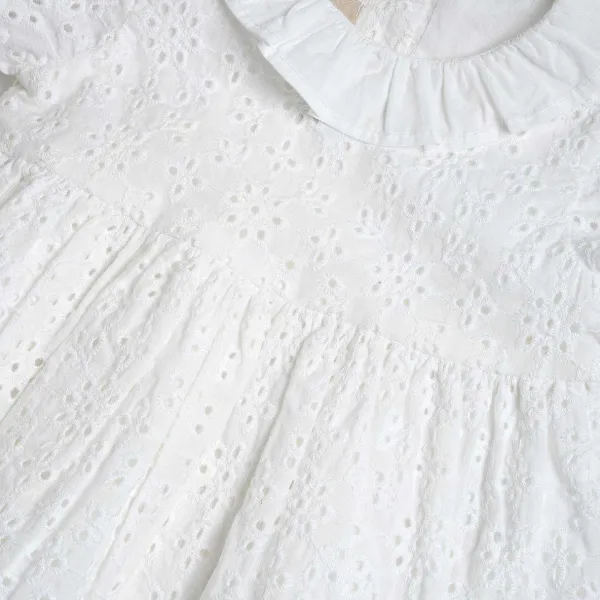 Vestiti|Chicco Vestito In Sangallo