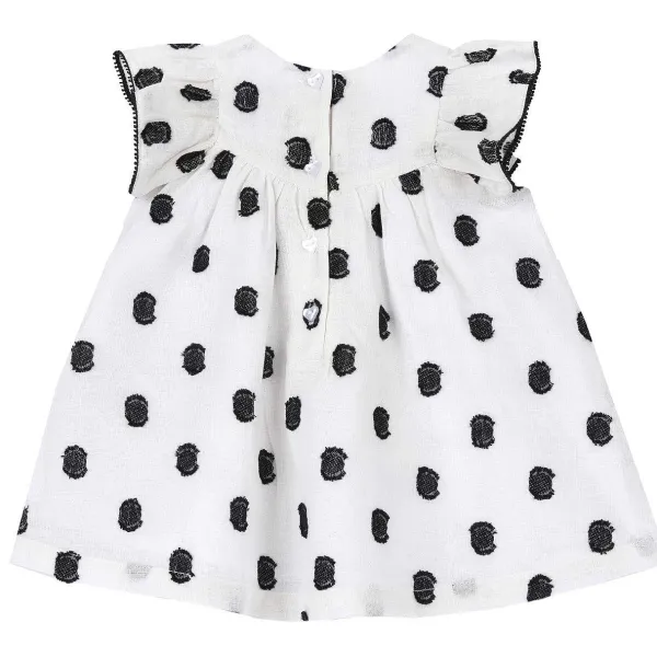 Vestiti|Chicco Vestito In Tessuto A Pois