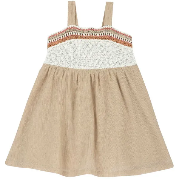Vestiti|Chicco Vestito Leggero Con Dettagli Crochet