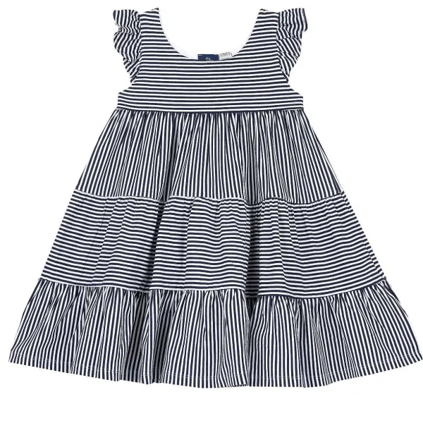 Vestiti|Chicco Vestito Smanicato In Cotone Rigato